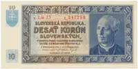 10 Koruna 1939, série Lm 23, SPECIMEN, Hej.49a2.S1