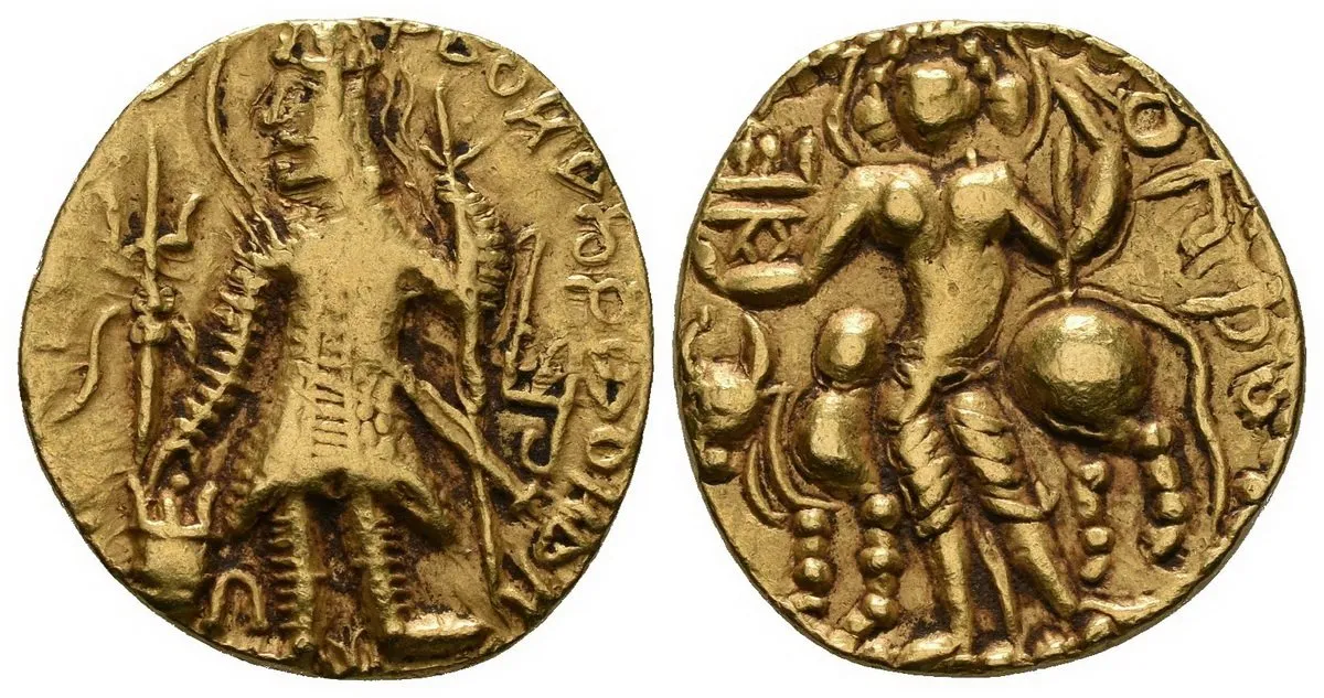 Kúšánovci, Kanishka II., cca 225 - 240 — 1