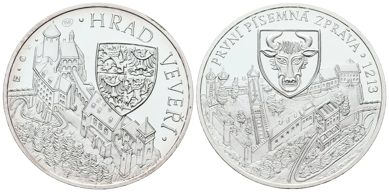 AR Medaile b.l. (2013) - Hrad Veveří - 800. výročí písemné zmínky