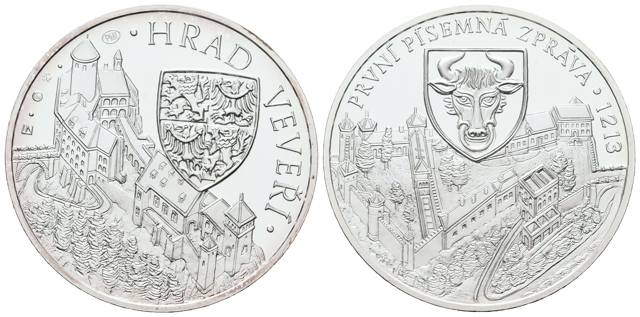 AR Medaile b.l. (2013) - Hrad Veveří - 800. výročí písemné zmínky