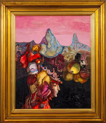 Josef Liesler: Josef Liesler (1912 - 2005) - Ráno ve skalách