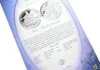 Stříbrná investiční medaile - Nové Město pražské - Ag 24,5 g - 999/1000 + Certifikát - fotografie 2