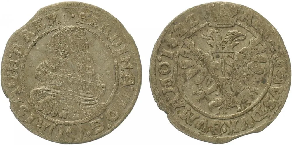 Ferdinand II., 1619 - 1637 (Mince kiprová) — 1
