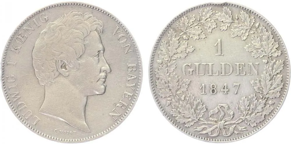 Bavorsko, Ludwig I., 1825 - 1848 — 1