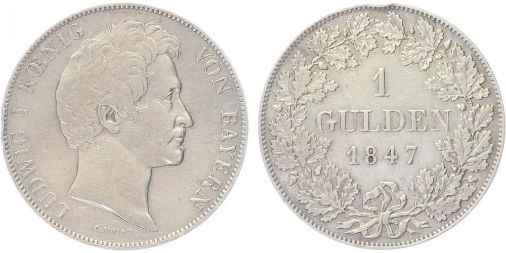 Bavorsko, Ludwig I., 1825 - 1848 — 1