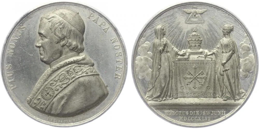 Vatikán, Pius IX., 1846 - 1878 — 1