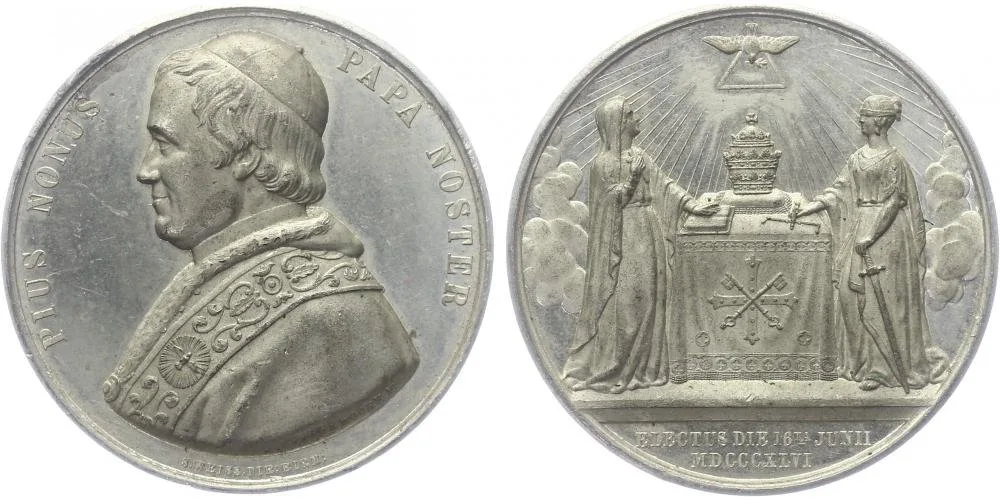 Vatikán, Pius IX., 1846 - 1878 — 1