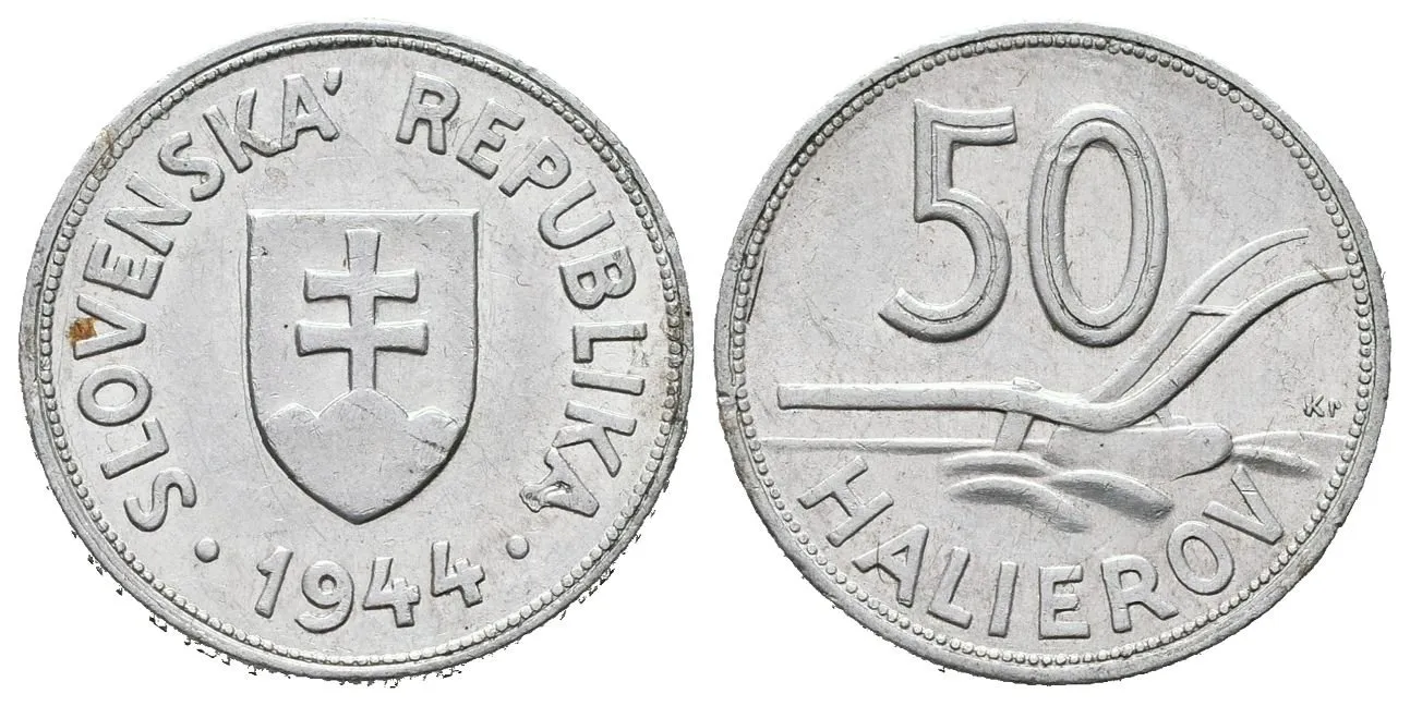 50 Haléř 1944, vzácný