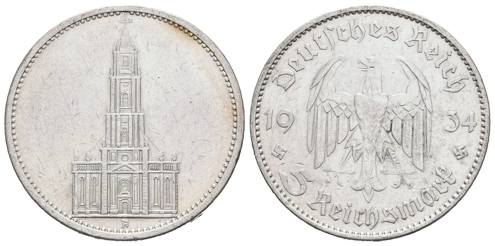 III. říše, 5 Marka 1934 A