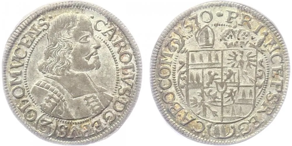 Olomouc - biskupství, Karel II. Liechtenstein, 1664 - 1695 — 1