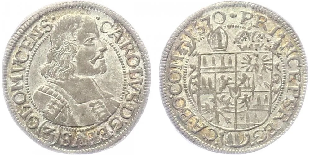 Olomouc - biskupství, Karel II. Liechtenstein, 1664 - 1695 — 1