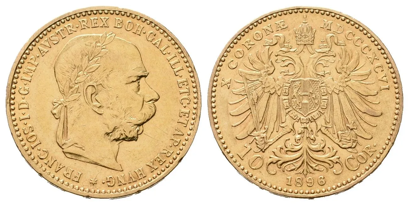 10 Koruna 1896