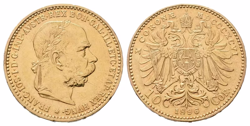 10 Koruna 1896