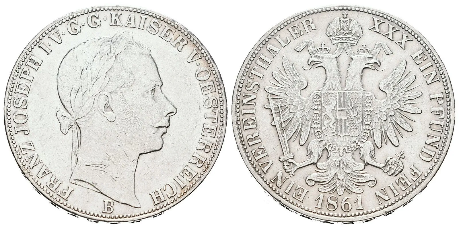 Rakouská a spolková měna, 1857 - 1892 — 1