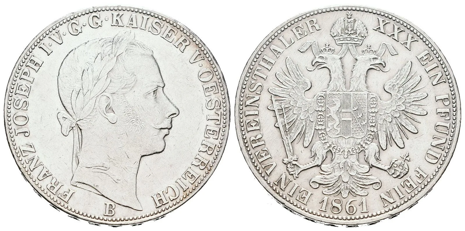 Rakouská a spolková měna, 1857 - 1892 — 1