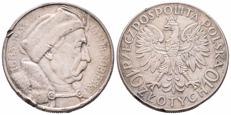 10 Zlotý 1933 - Jan III. Sobieski
