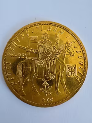 Zlatý 5 Dukát 1933