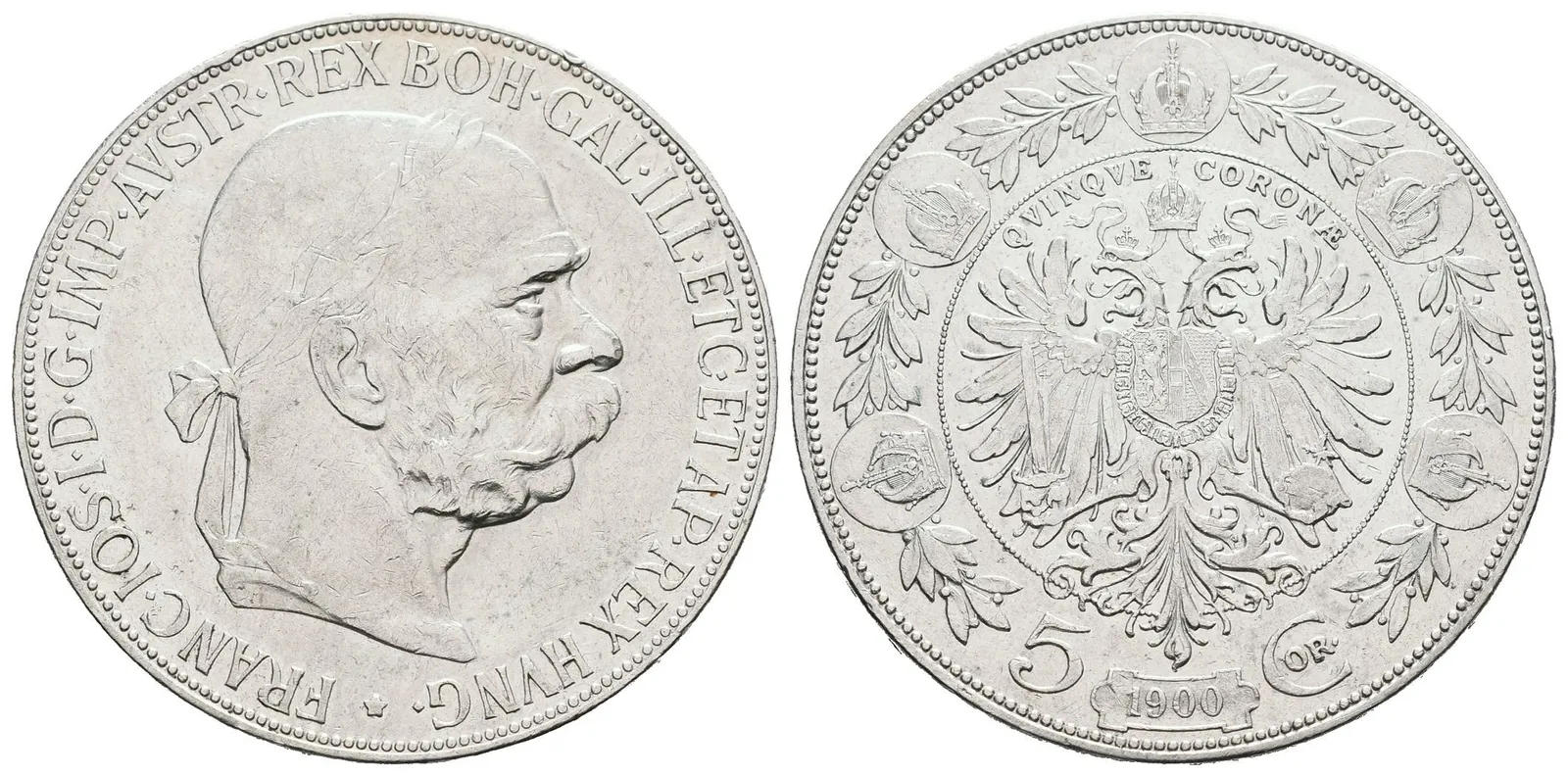 5 Koruna 1900