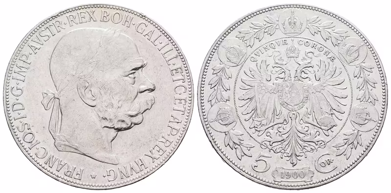 5 Koruna 1900