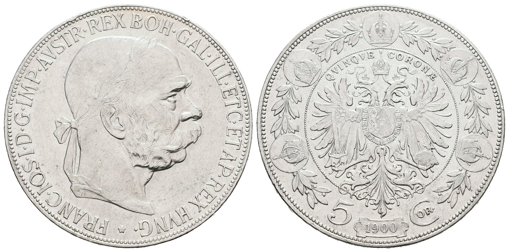 5 Koruna 1900