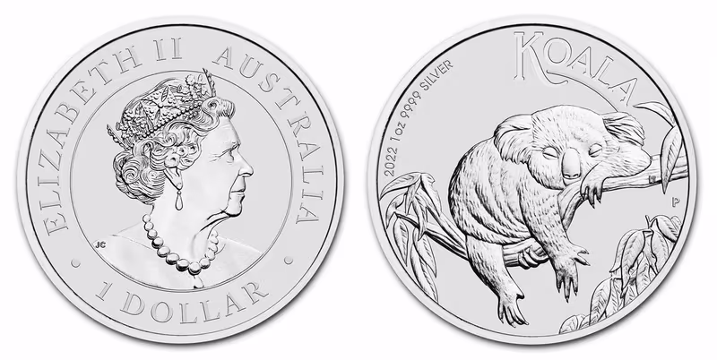 Austrálie, Dollar 2022 - Australian Koala