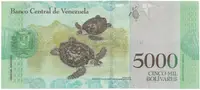 Venezuela, 5000 Bolivares 2017, P.97b - fotografie 2