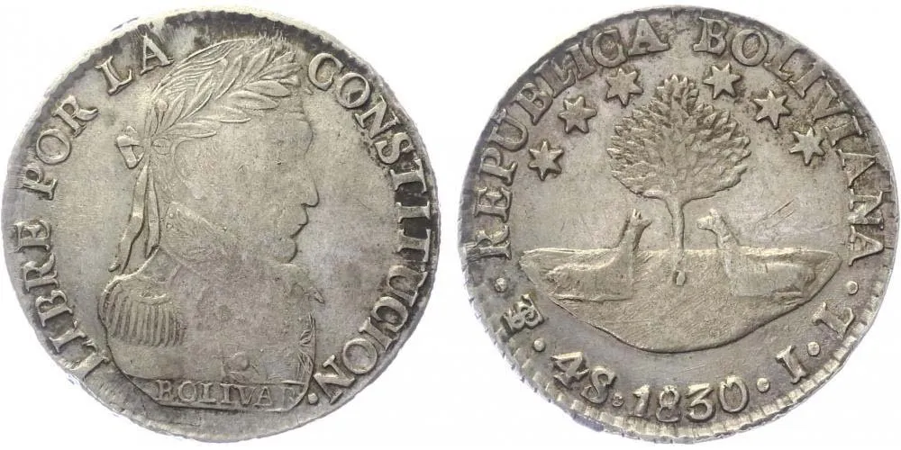 Bolívie, republika, 1825 - — 1