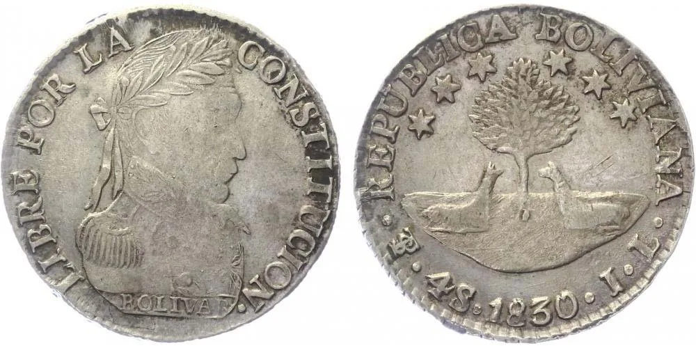 Bolívie, republika, 1825 - — 1