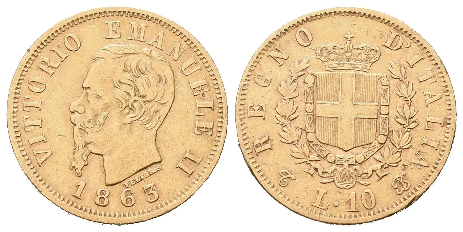 Itálie, Vittorio Emanuele II., 1861 - 1878 — 1