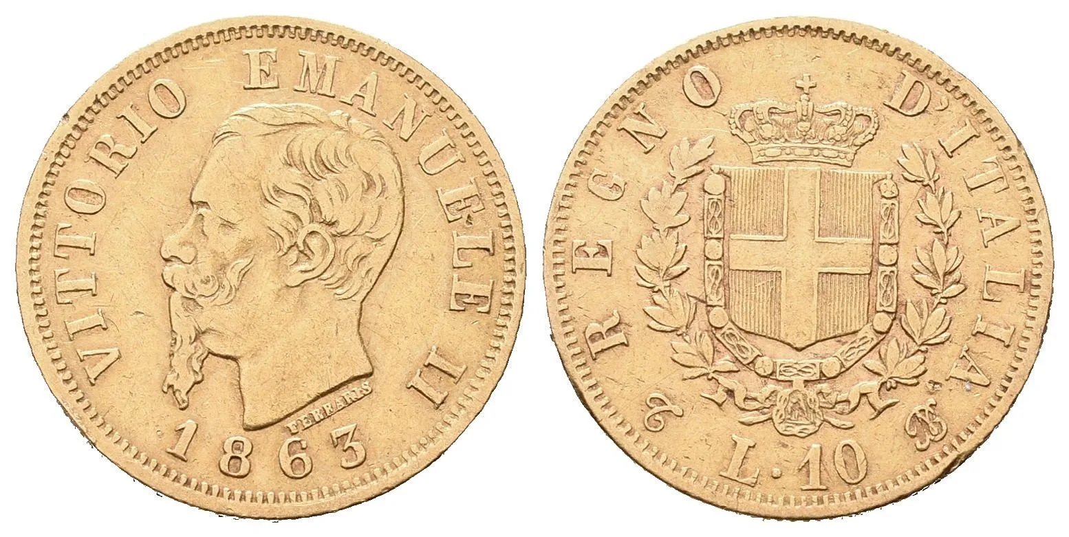 Itálie, Vittorio Emanuele II., 1861 - 1878 — 1