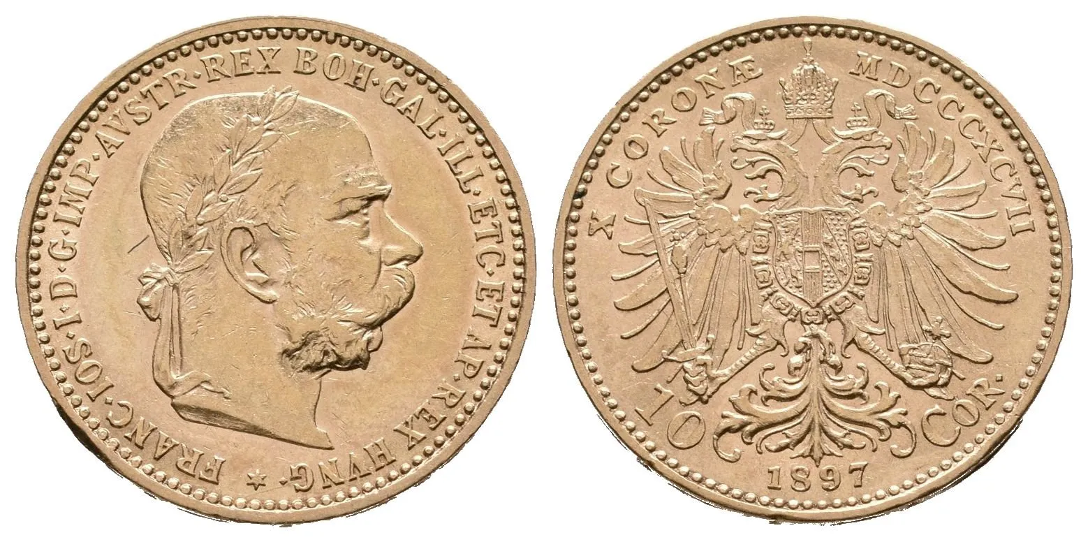 10 Koruna 1897