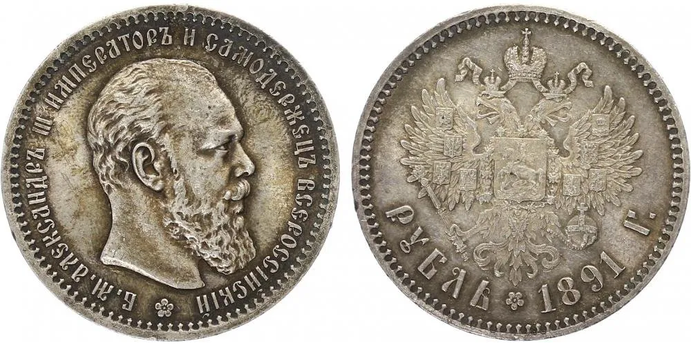 Rusko, Alexander III., 1881 - 1894 — 1