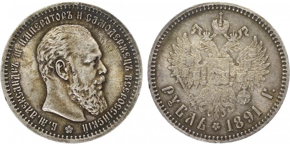 Rusko, Alexander III., 1881 - 1894 — 1
