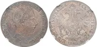 Rakouská a spolková měna, 1857 - 1892 — 1