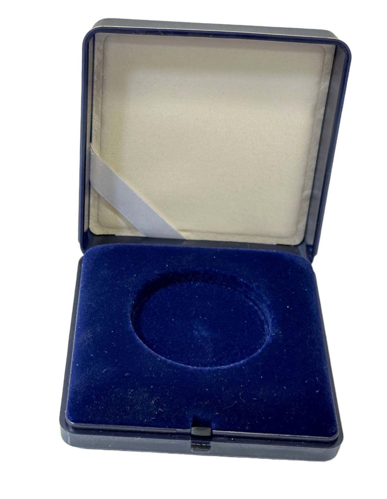 Etue na medaili, ČM, průměr 43 mm, plast