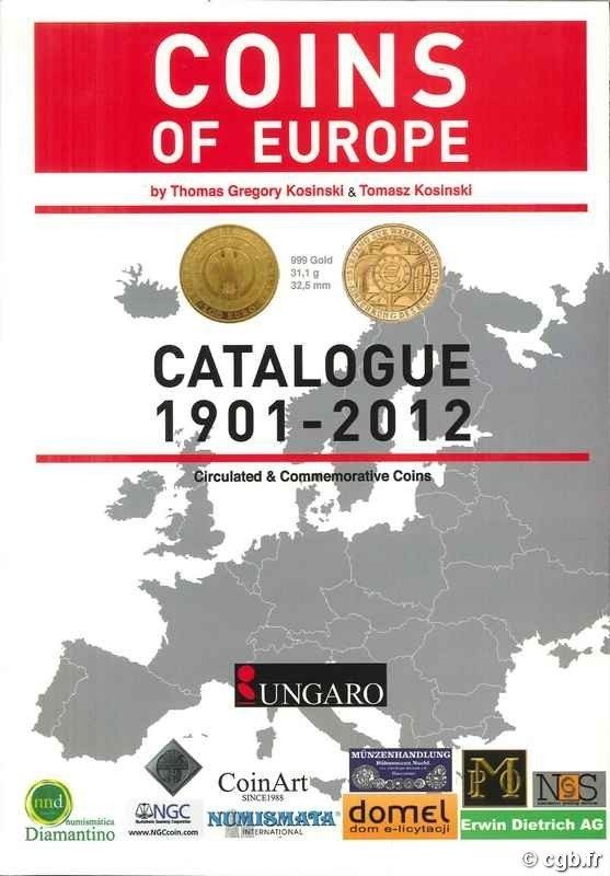 Coins of Europe - 1901 - 2012