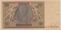 Německo, 20 Reichsmark 1929, typ O/O, Hej.D3c - fotografie 2