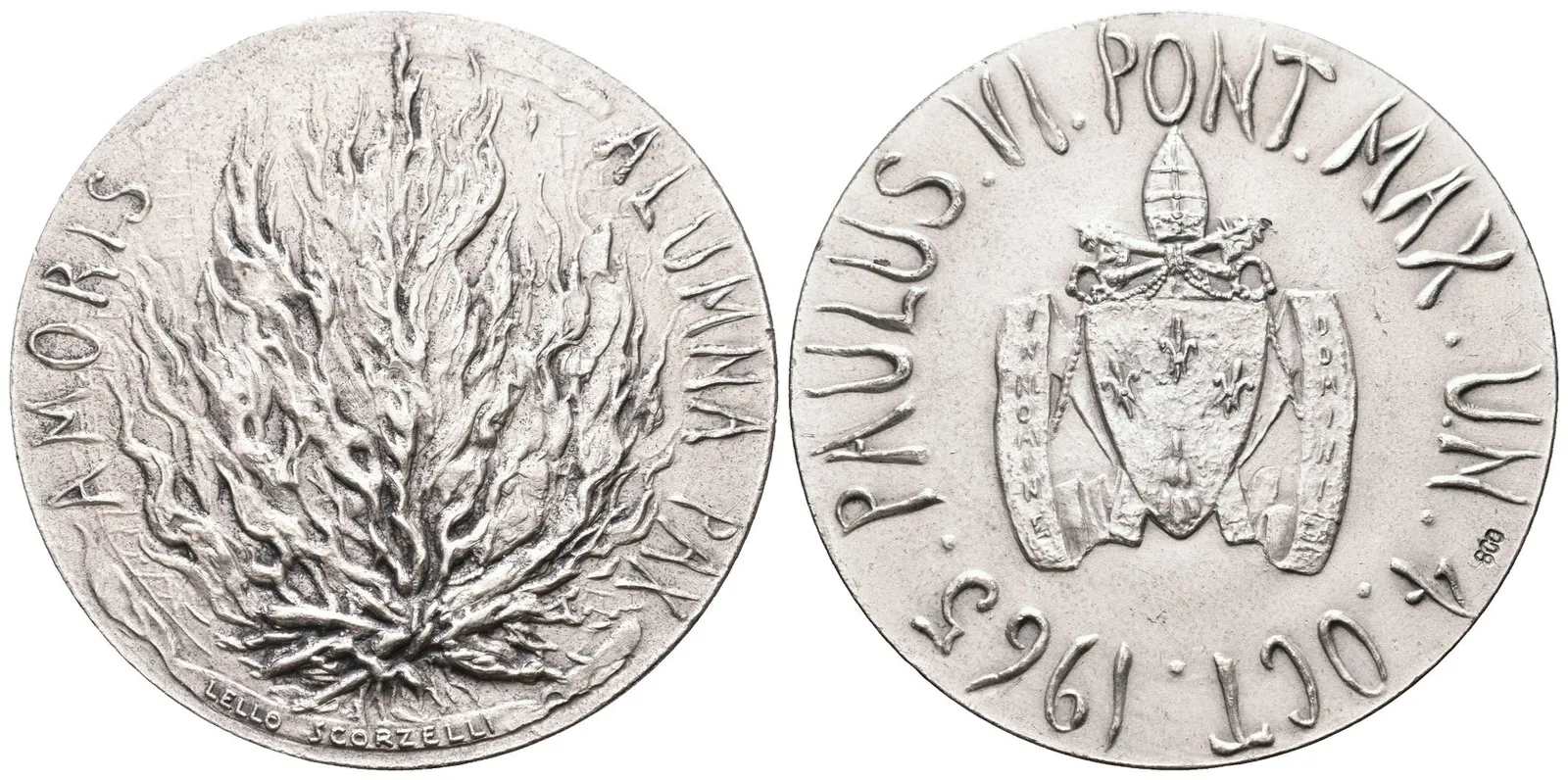 Vatikán - Návštěva papeže 1965