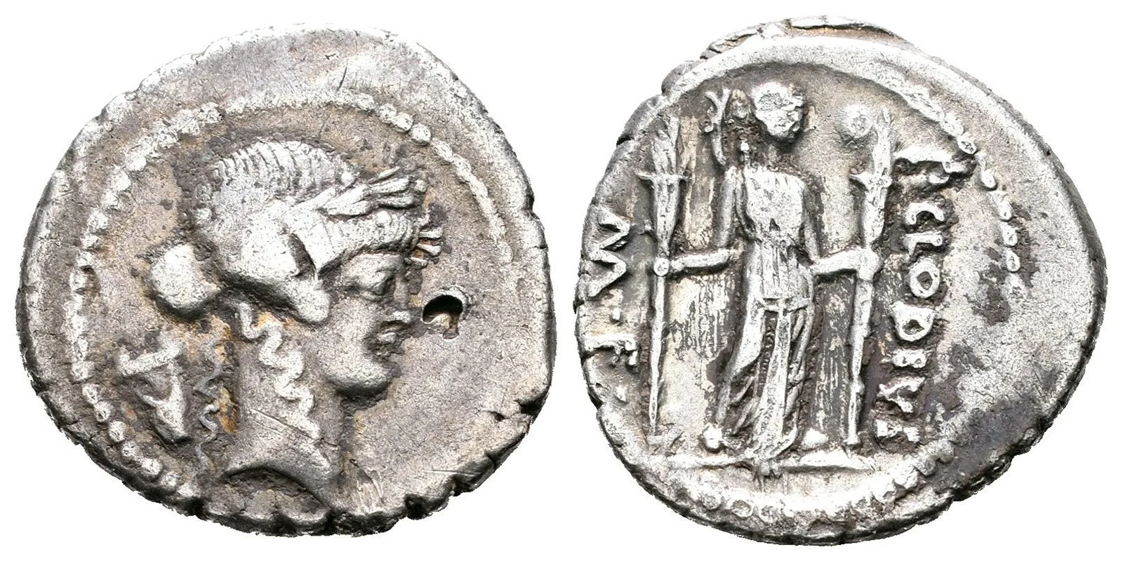P. Clodius M. f. Turrinus, 42 př. Kr. — 1