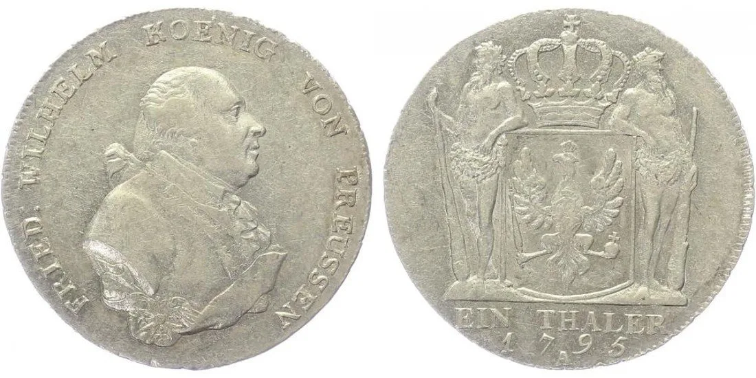Prusko, Friedrich Wilhelm II., 1786 - 1797 — 1