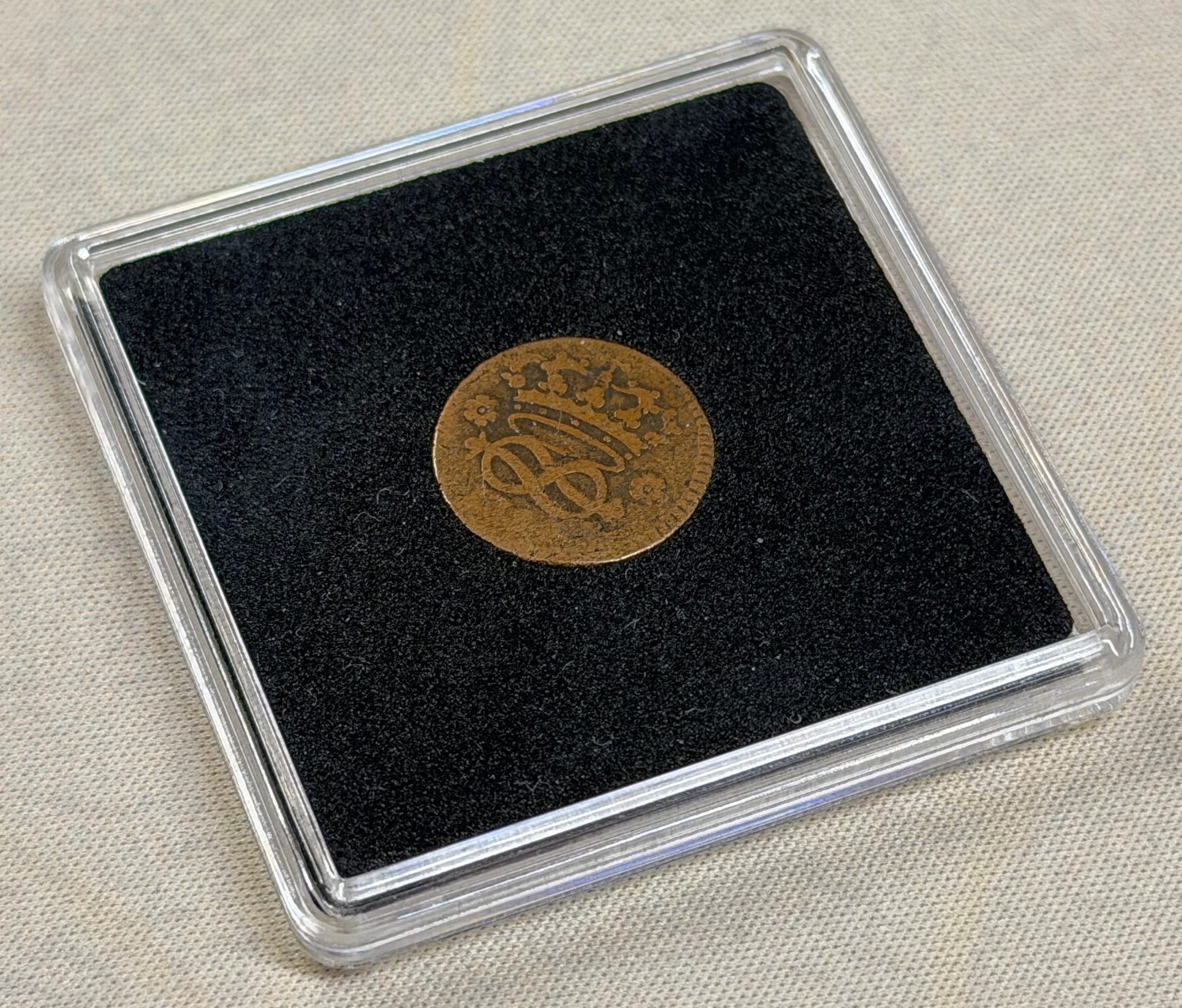 16 mm - Plastová kapsle/bublinka na mince QUADRUM - 1 kus
