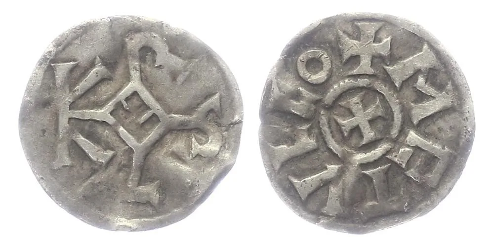 Francie - Karolingové, Karel holohlavý, 843 - 877 — 1
