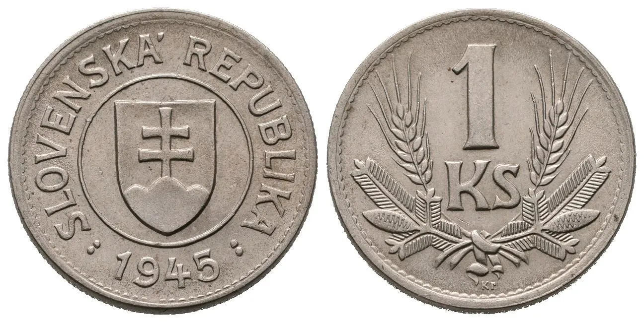 1 Koruna 1945