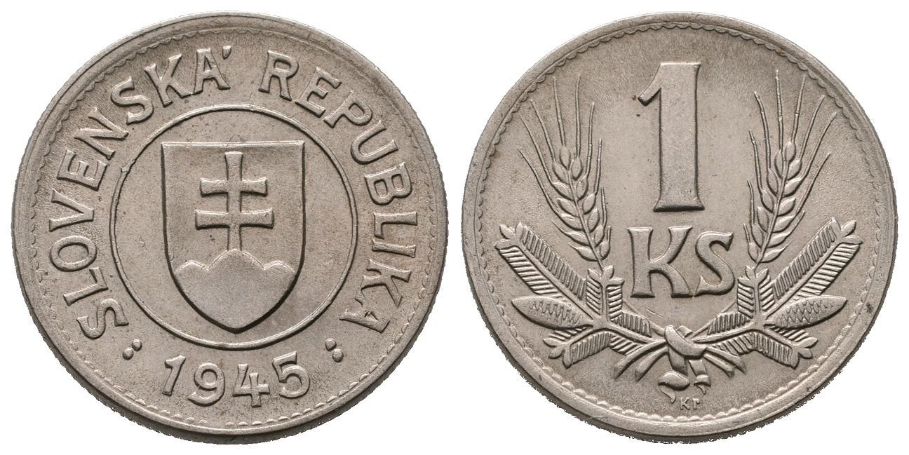 1 Koruna 1945