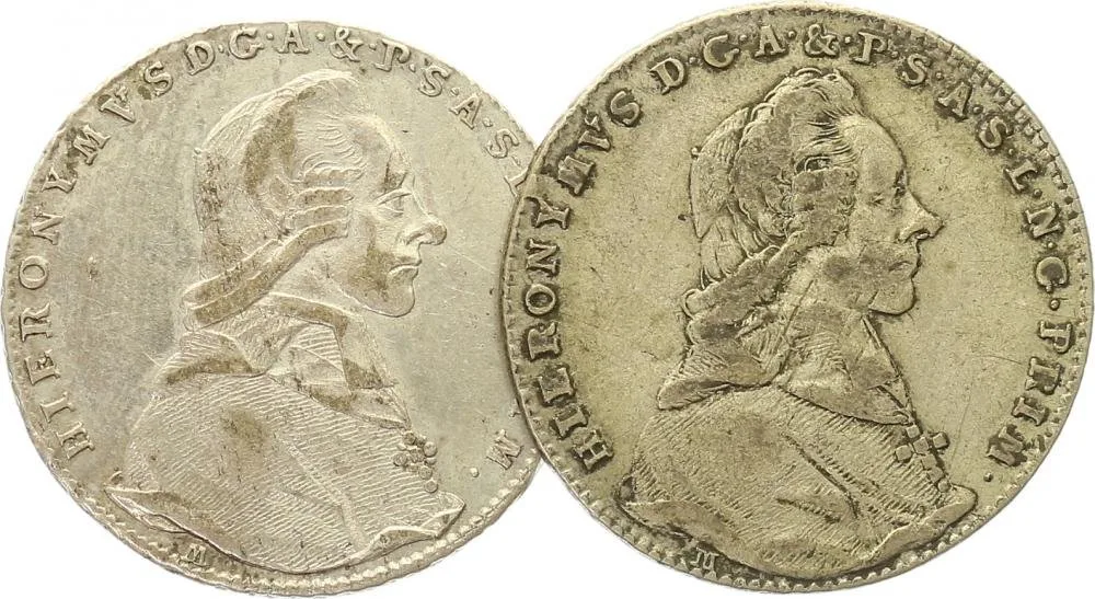 Salzburg - arcibiskupství, Hyeronymus Colloredo, 1772 - 1803 — 1