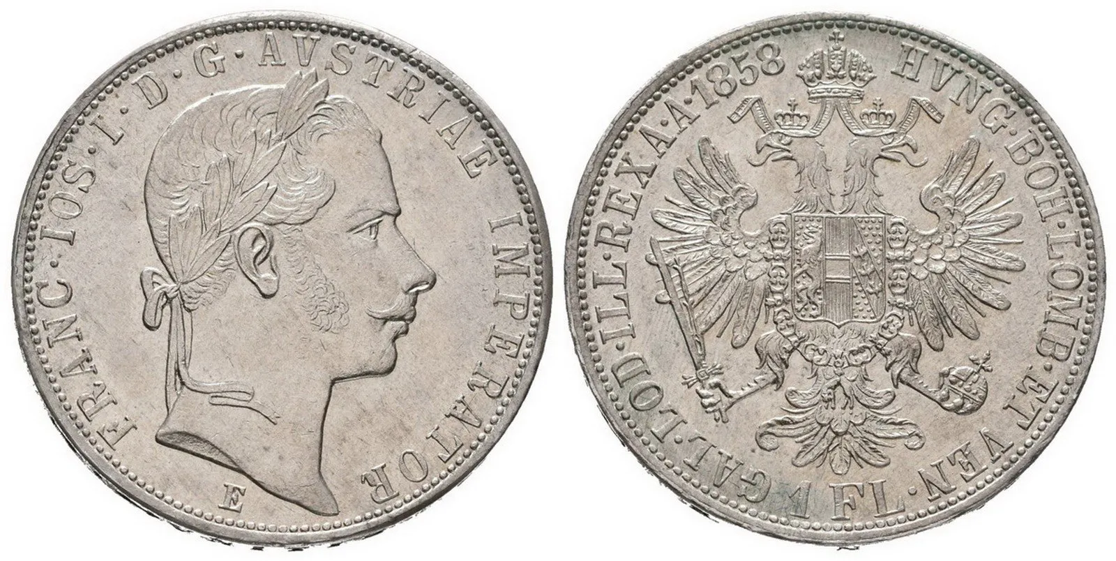 Rakouská a spolková měna, 1857 - 1892 — 1