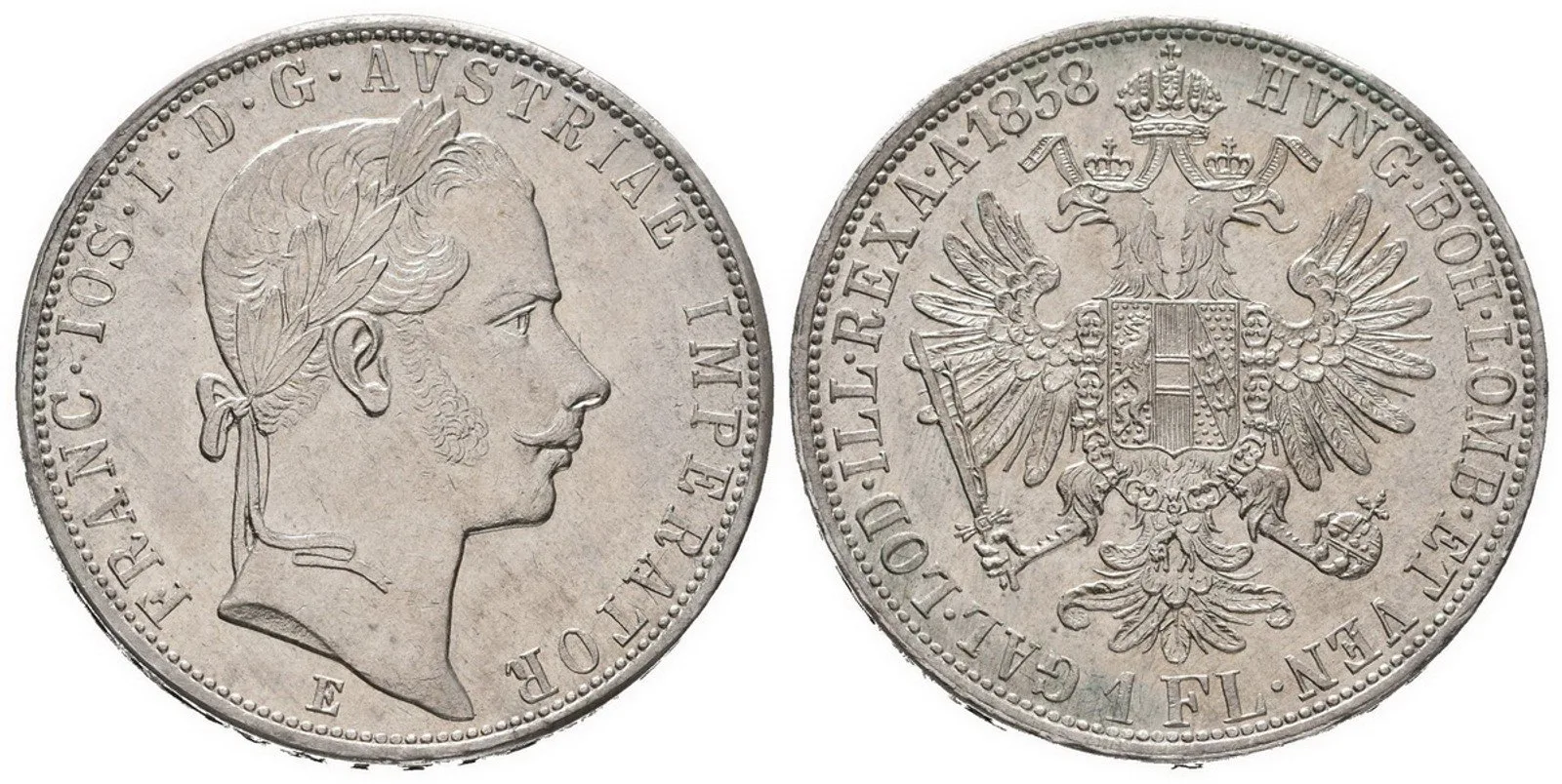 Rakouská a spolková měna, 1857 - 1892 — 1