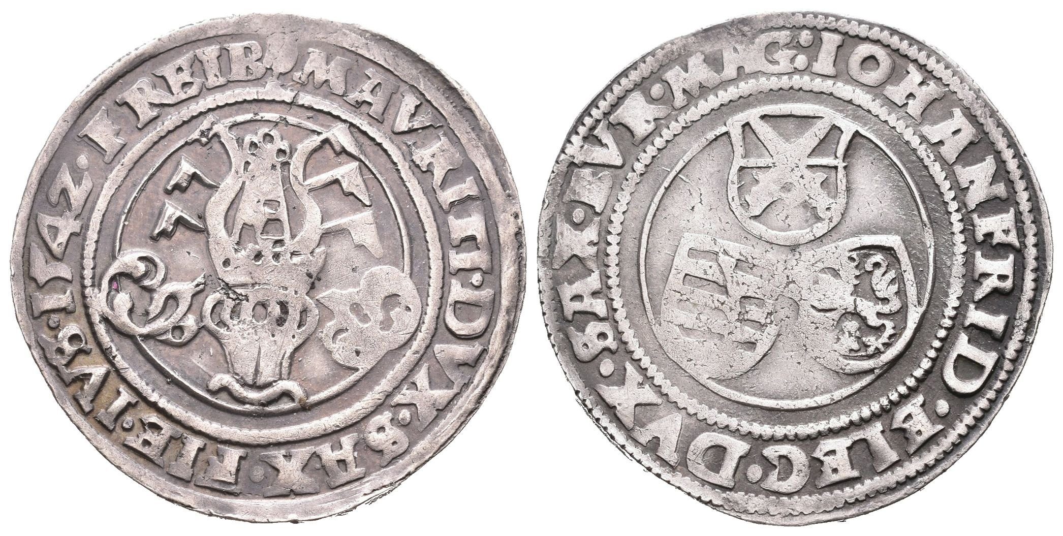 Sasko, 1/4 Tolar 1542