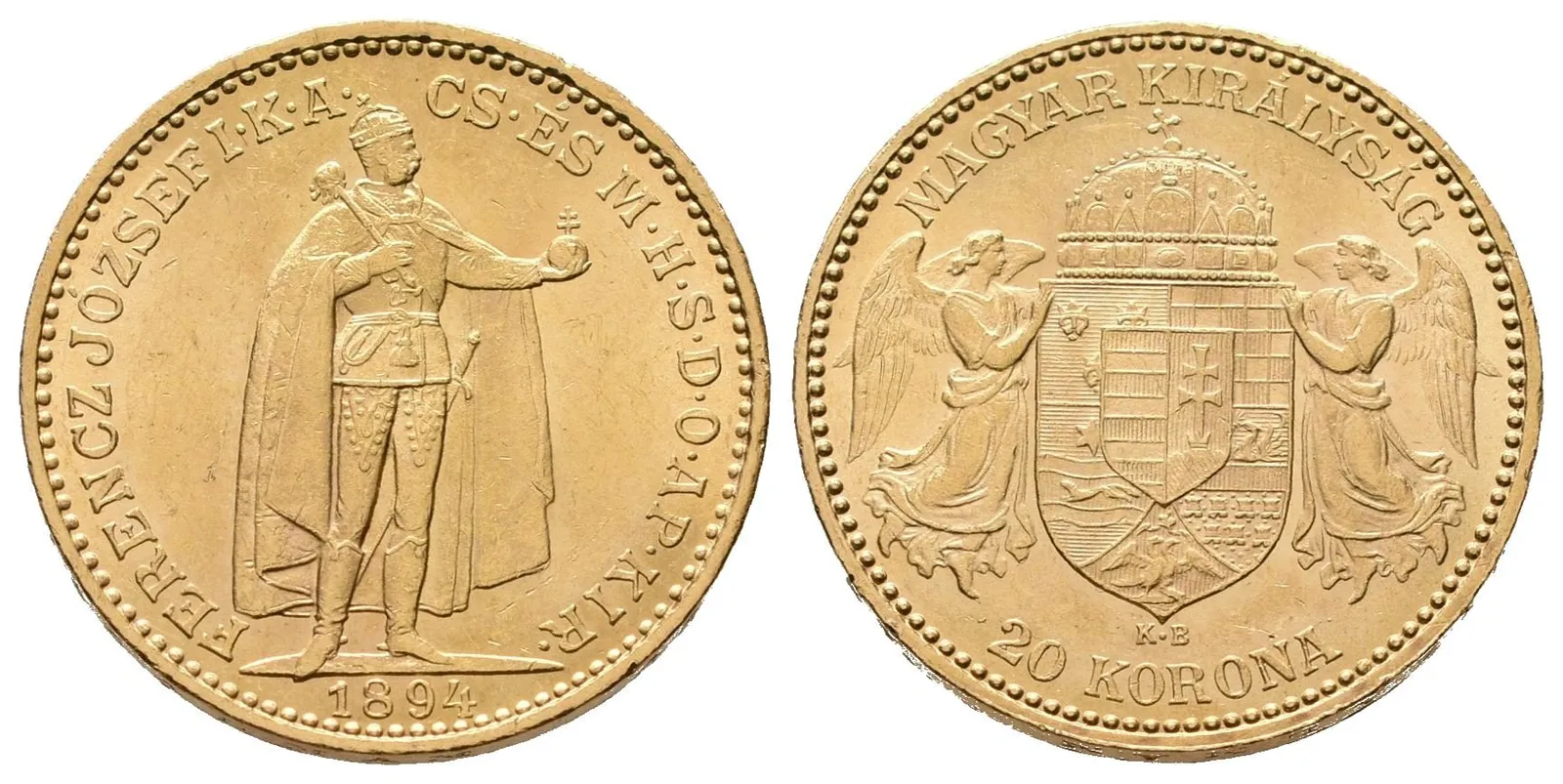 20 Koruna 1894 KB