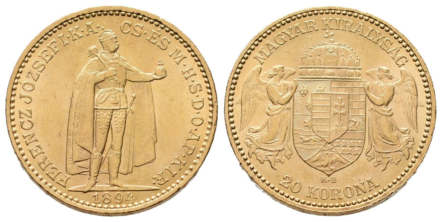 20 Koruna 1894 KB